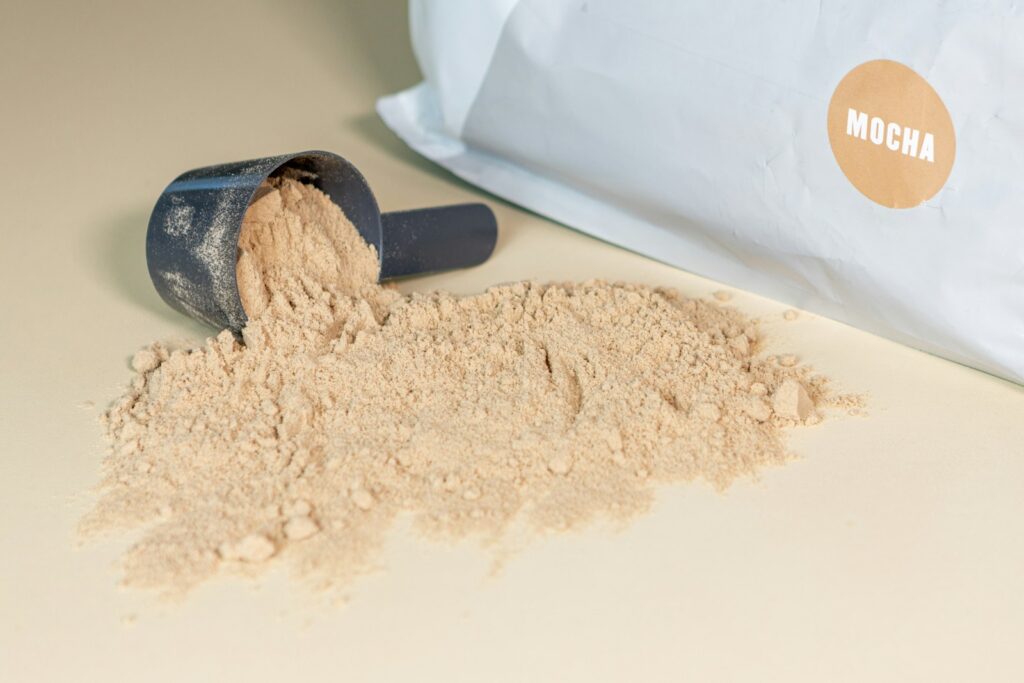 プロテインを使用する際の注意点（イメージ）